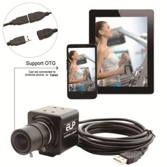 Varifocal Lens USB Webcam Mini Camera 2.8-12mm 4K HD Sony IMX317 USB with Camera