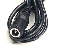 (10) Pack 6ft. DC Barrel Power 5.5mm x 2.1mm Extension Cable Male to Female
