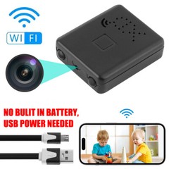Mini Home Security Cam Mini Wifi Camera 1080P HD Night Vision Motion Detection