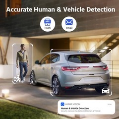 ANNKE FCD600 6MP Dual Lens 180° POE Security Camera Two-Way Audio AI Color Night