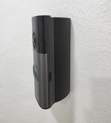 Ring Wired Doorbell Pro 3rd Gen Retinal 4K Angle Wedge Bracket Mount 15-90 Deg