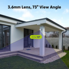 SANNCE 1080P Outdoor Camera IR Day/Night Vision Security System for TVI CCTV DVR