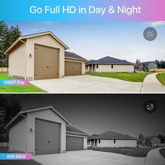 ZOSI HD 1080P 2MP Outdoor Security Cameras Kit for Home Surveillance DVR System