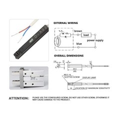 D-A93 NO Pneumatic Cylinder Magnetic Reed Switch DC AC 5V 240V for CDU, MHZ2,…