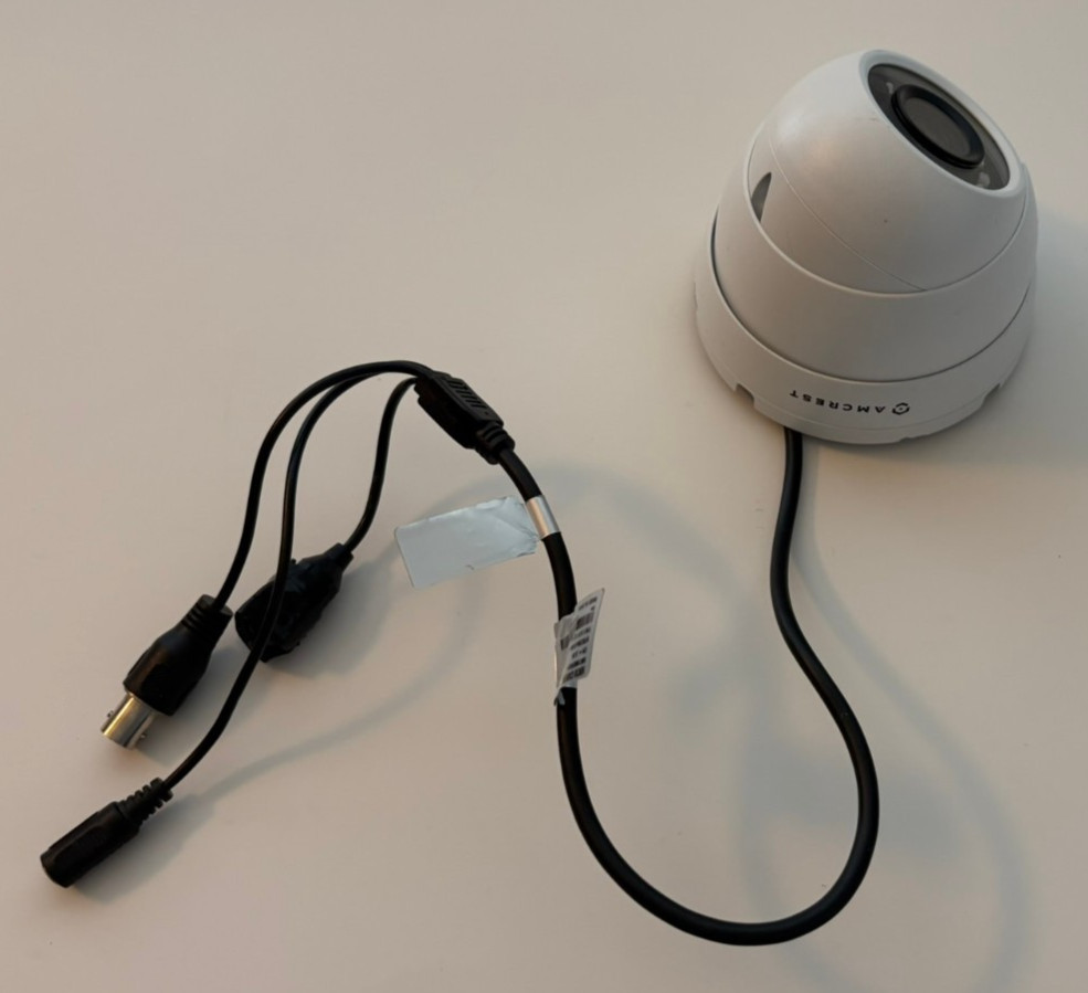 Amcrest – HDCVI Camera AMC1080DM36-W-V2 Only (No Power Cord)