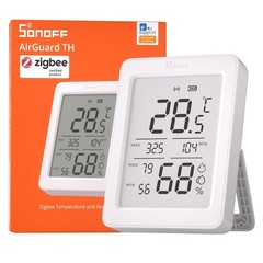 SONOFF 3.6” LCD Zigbee Smart Temperature Humidity Sensor eWeLink Remote Control