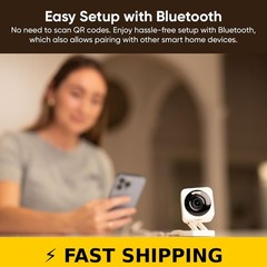 Wyze Cam v4 2.5K QHD Indoor/Outdoor Security Camera