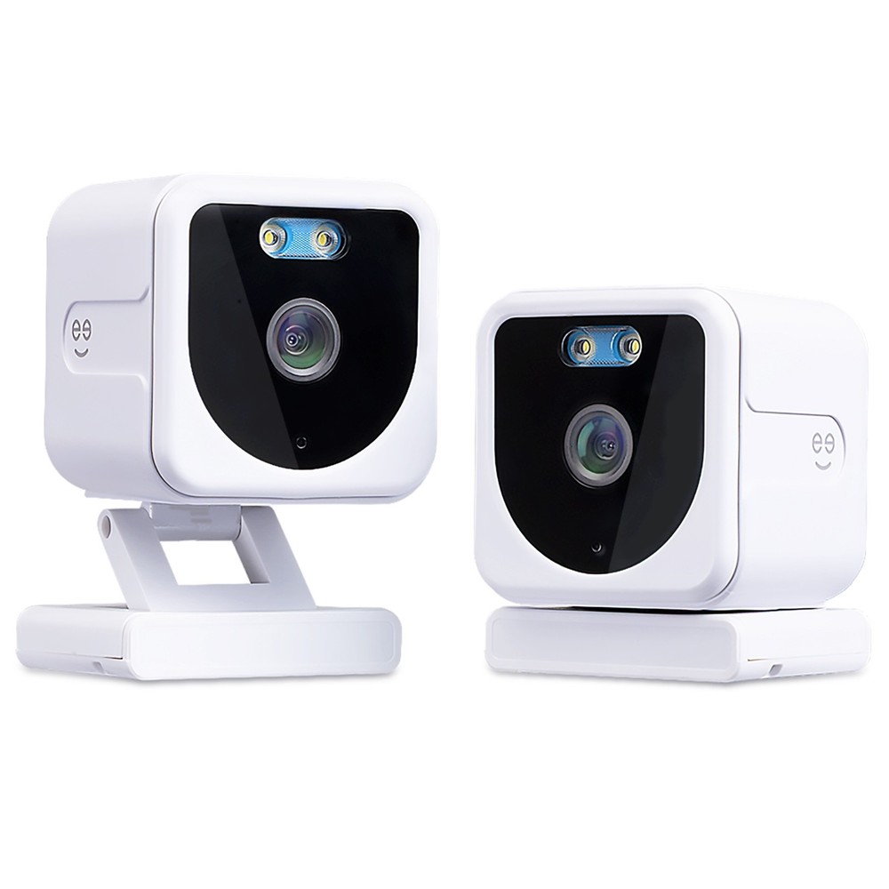 Geeni Outdoor Security Camera 2-Pack – 1080p WiFi, Night Vision, Indoor Use Too