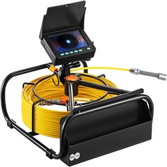 8500mAh Battery 14H Pipe Camera IP68 Waterproof 4.3in Screen