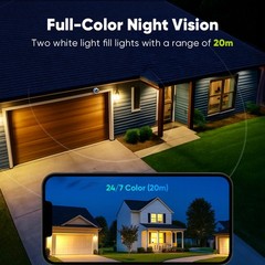 SANNCE 8CH NVR 3MP Color POE IP Security Camera System Audio Recording AI Detect