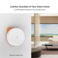 SONOFF Zigbee Temperature and Humidity Sensor Smart Home Monitor SNZB-02P 2PCS