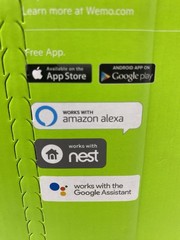 Wemo Mini Wi-Fi Smart Plug 2-Pack Works w/Alexa Google Assistant Nest And Apple