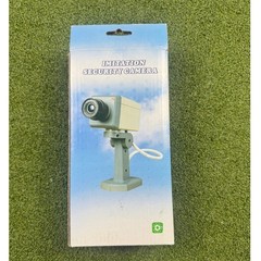 90’s Vintage Imitation Security Camera Dummy Surveillance Flashing Oscillating