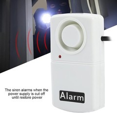 120dB Smart Power Failure Alarm with LED Indicator – Safety for Home & Office