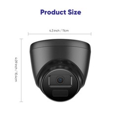 SANNCE 1080P Outdoor Camera IR Day/Night Vision Security System for TVI CCTV DVR