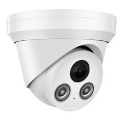 VIKYLIN 8MP IR Night Vision Turret IP Camera 4K MIC WDR POE White/Black Optional