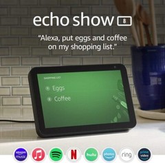 Amazon Echo Show 8 with Alexa 1st Gen 8 inch HD Smart Display White or Black