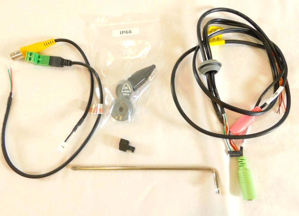 IP66 Cables for XND-6081VZ Hanwha Camera – Cables Only