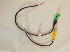 IP66 Cables for XND-6081VZ Hanwha Camera – Cables Only