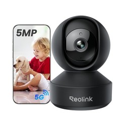 E1 Pro(Black) 3K PT Wi-Fi Indoor Camera for Baby & Pet Monitoring, Auto Track…