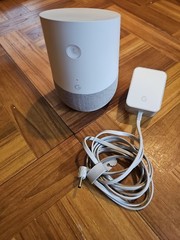 Google Nest Home Smart Assistant WIFI Speaker, White Slate