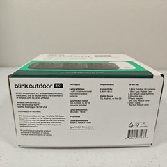 NEW 3 PACK Blink Outdoor 2K+ Wireless Security BLACK CAMERAS W/ SYNC CORE MODULE