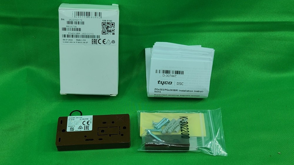 BRAND NEW DSC PG4303BR (433 MHZ) PowerG Wireless Door/Window Magnetic Contact