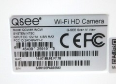 NICE Q-SEE 4K UHD Smart Home Wi-Fi Cube Camera (White) Free Ship MSRP $190