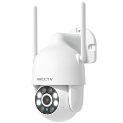 ARCCTV Wireless Security Camera Outdoor WiFi Pan/Tilt Audio Cameras Night Vision