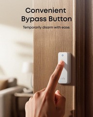 Entry Sensor with Dual-Side Detection, Bypass Button, Long Battery Life & Range