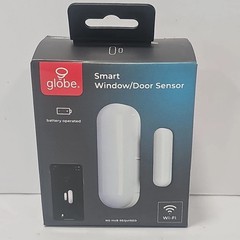 Globe Electric Wi-Fi Smart Door and Window Sensor Battery Operated