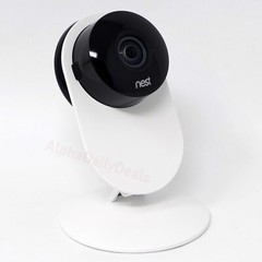 Google Nest Cam A0005 Indoor Wi-Fi Wired Security Black Camera Holder No Charger