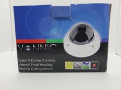 VONNIC Security OUTDOOR DAY/NIGHT 3 AXIS DESIGN DOME CAMERA. LOT OF 2
