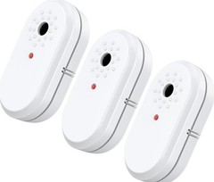 Water Sensor Alarm Leak Detector -95dB Audio Alarm for Water Detection with Leak