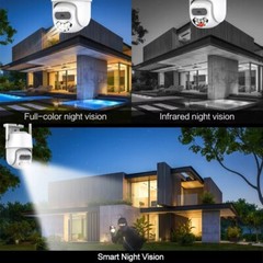 Icsee 1080P WiFi Wireless Camera PTZ IP Smart Home Surveillance Security Cam P7S