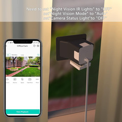 Angled Window Mount Compatible with Wyze Cam V4 Cam V3, 20 Degrees Tilt ( Up/Dow
