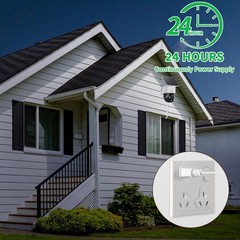 30FT Power Adapter Designed for eufy Security SoloCam S220/S340/S4/E30/E42, e…