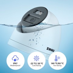 ANNKE 12MP PoE Security IP Camera System AI Color Night 16CH NVR Audio Recording