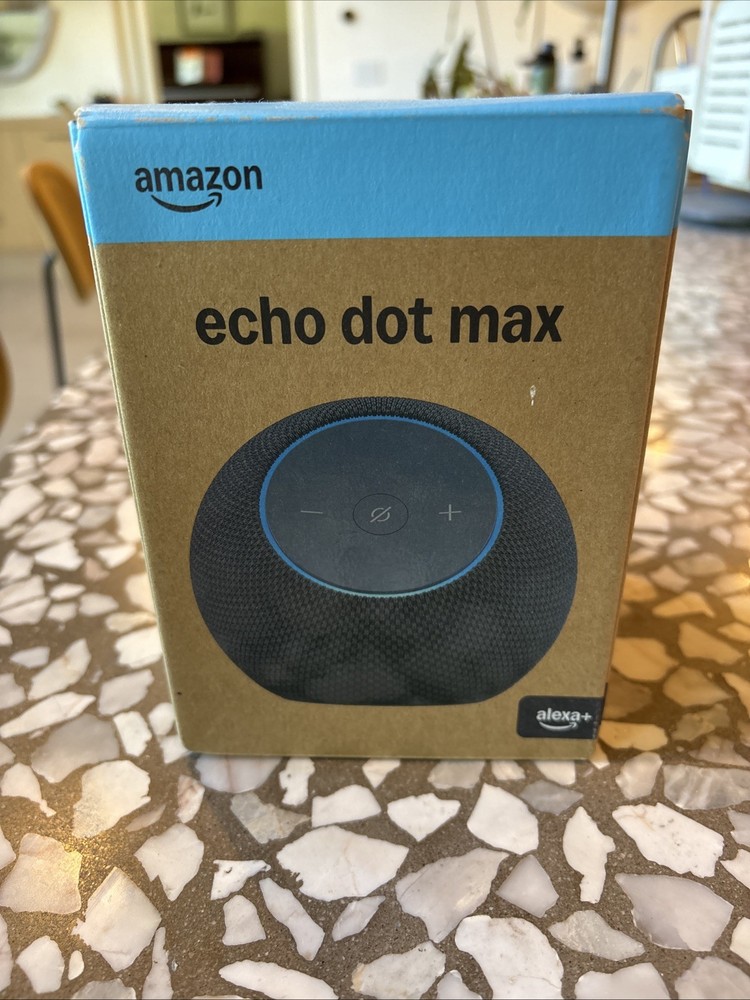 Amazon Echo Dot Max 2025 Newest Model Smart Speaker for Alexa+ MA49CA Black
