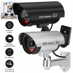 Imitation LED Flashing Fake Camera Outdoor Garden Wall Street Security IP54