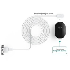 10-ft. Indoor Magnetic Charging Cable Compatible with Arlo Ultra 1 2, Pro 3 4…
