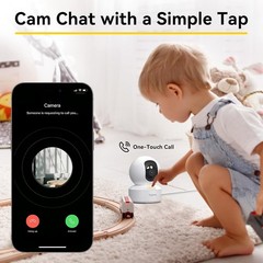boykeep Wireless 5G WiFi Security Camera 2K Smart Indoor Night Vision Wired Cam