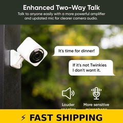 Wyze Cam v4 2.5K QHD Indoor/Outdoor Security Camera