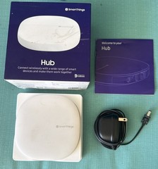 Samsung SmartThings Hub V3 IM6001-V3P01 Smart Home Hub With Cord and LAN