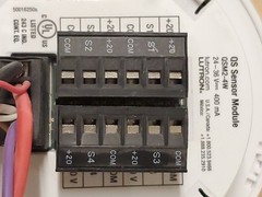 Lutron QSM2-4W QS Sensor Module Ceiling Mount 24-36V
