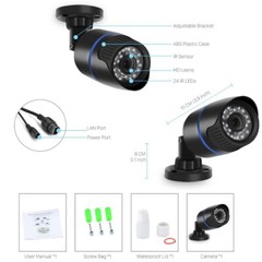 H.265/H.264 1080P Surveillance IP Camera Outdoor CCTV Security Camera PoE 48V