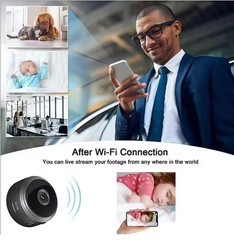 WiFi Mini Camera 1080P HD Wireless Security Camera Night Vision Motion A9