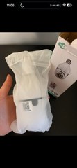Noonkey Wi-Fi Smart Bulb Camera 1080p 2-Way Audio PTZ Cloud Storage White