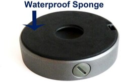 Universal Security Camera Mount Junction Box Gray Color