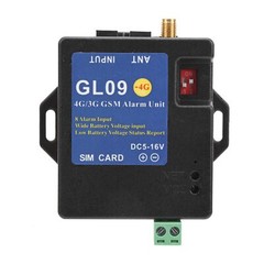 4G 3G 2G GSM Alarm System Home Security 8 Channels SMS Message Call APP 5-16V DC
